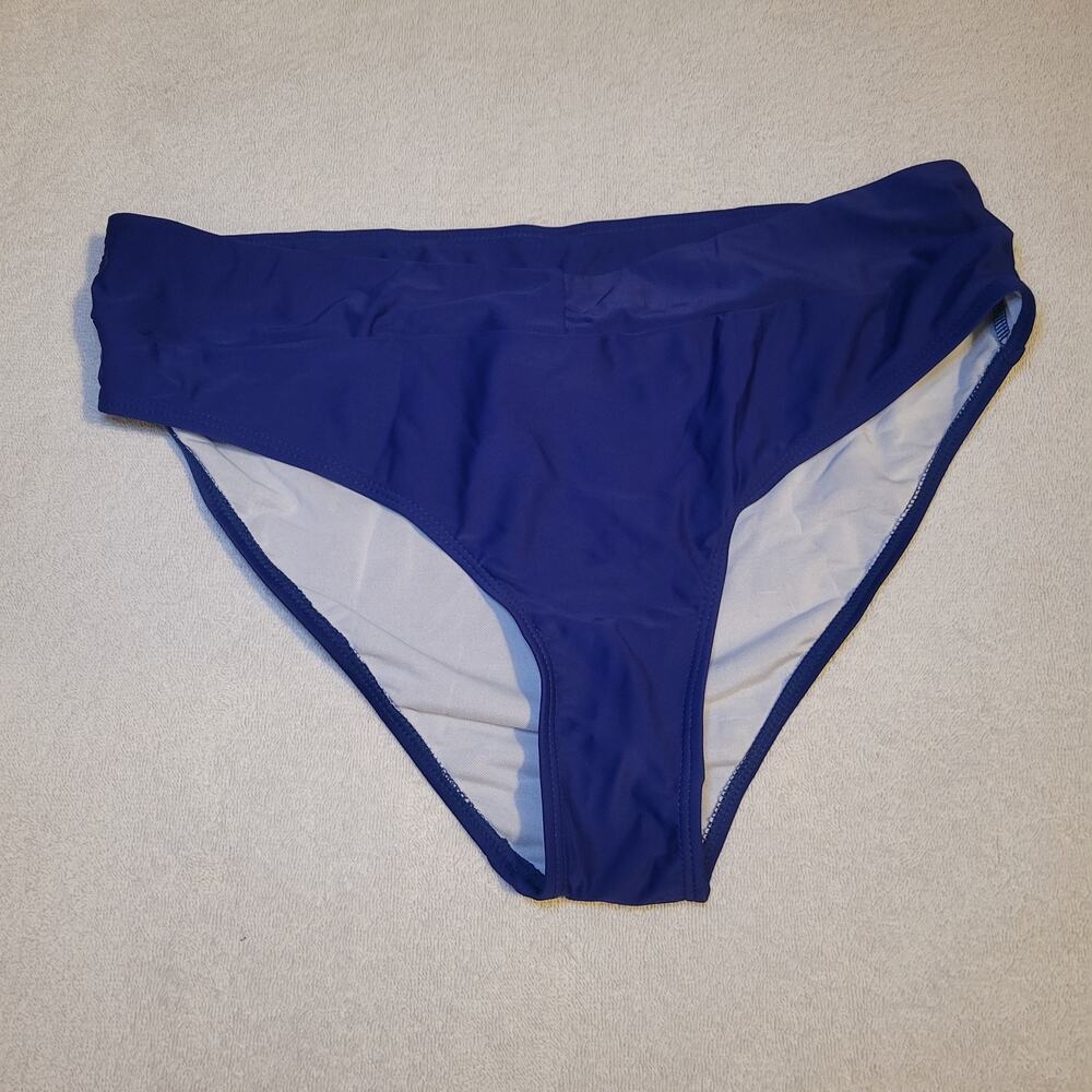 Love2Mi Maternity Swimsuit Pregnancy Bathing Suits Navy Bikini Bottoms Summer